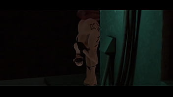 Public butt servicing around the corner second life