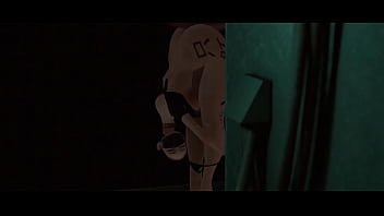 Public butt servicing around the corner second life