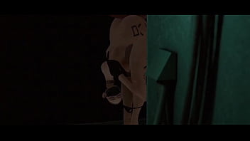 Public butt servicing around the corner second life