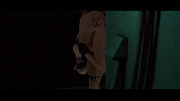 Public butt servicing around the corner second life