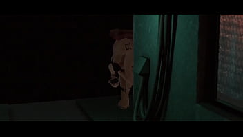 Public butt servicing around the corner second life