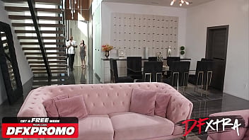 Hot wife rails hubbie's massive cocked buddy