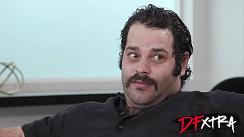 Hot wife rails hubbie's massive cocked buddy