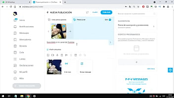 Curso #2 subiendo videos y fotos bloqueados con precio pagar para desbloquear contenido