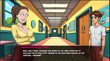 Portal porn demoniums parody hentai game ep 6 student caught fucking in class