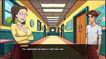 Portal porn demoniums parody hentai game ep 6 student caught fucking in class