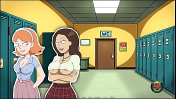 Portal porn demoniums parody hentai game ep 6 student caught fucking in class