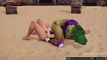 Jennifer vs alyssa nf3d female mma femdom combat