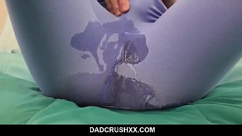 Teen brunette stepdaughter wants stepdad to help her orgasm pov