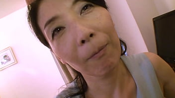 Experienced asian with long black hair chiduru tamiya fucks with a young guy