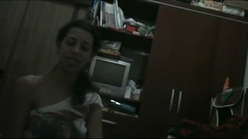 Brazilian girl showing what she can do