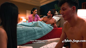 Step parents catch step siblings masturbate next to eachother & decide to teach them a lesson in putting family first Step parents catch step siblings masturbate next to eachother & decide to teach them a lesson in putting family first