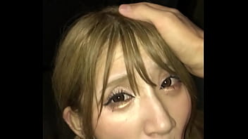 Japanese girl outdoors bj