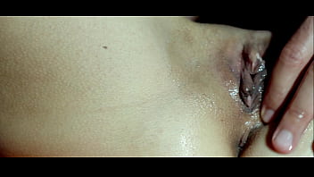 He massages my pussy with oil until i cum super close up video