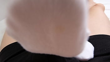 【足フェチさん向け】ソックス×電マ責めくっさ~~い白靴下におちんちん閉じ込めて強制射精