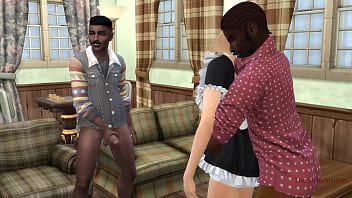 Filthy Perverts Seduce Cleaning Lady And Fuck Her In Old People's Home thumbnail