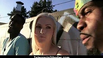 White blond on black steele 6