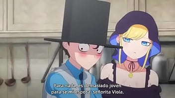 Shinigami bocchan to kuro maid cap 5 sub español