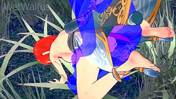 Nilou's tasty pussy is rammed until she squirts genshin impact hentai