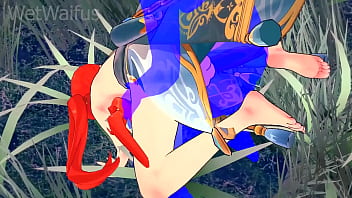 Nilou's tasty pussy is rammed until she squirts genshin impact hentai