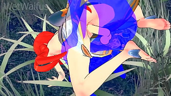 Nilou's tasty pussy is rammed until she squirts genshin impact hentai