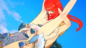 Nilou's tasty pussy is rammed until she squirts genshin impact hentai