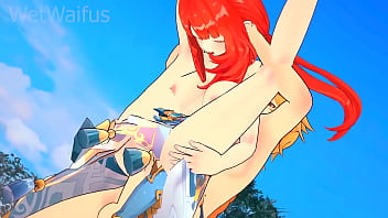 Nilou's tasty pussy is rammed until she squirts genshin impact hentai