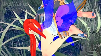 Nilou's tasty pussy is rammed until she squirts genshin impact hentai