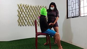 Teaching my stepson how to fuck with his stepmother