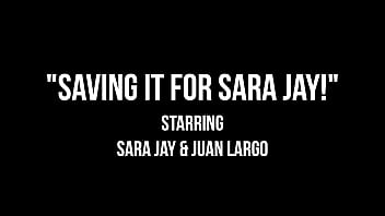 Sara jay's gotten her tits & face spermed by vigorous juan largo