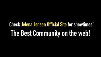 Jelena jensen soaps up her tushie during the shower time in jacuzzi