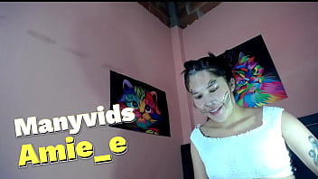 Whore destroying his throat