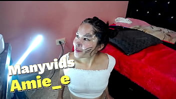 Whore destroying his throat