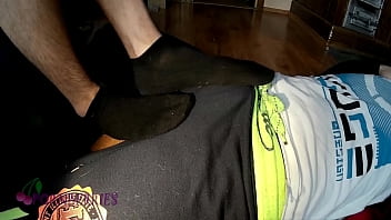Young Lad In Ankle Socks Gives Me A Long Nice Footjob thumbnail