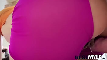 After working up that sweat johnny castle joins brandi to take care of her booty muscles