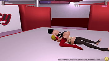 Jacinta vs brenda kinky fight club lesbian sexfight strap on