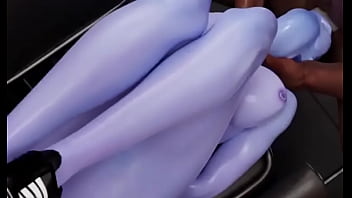 Widowmaker es follada a nivel critico en el gym