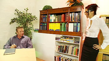 Kaia kane and tammie lee have a threesome during work