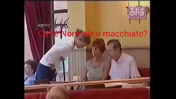 Normal or spotted coffee splashes milk