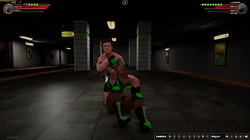 Jerle vs luchabelle nf3d mixed mma combat maledom
