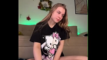 Stretching tight pink pussy