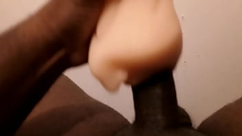 Cumshot in toy