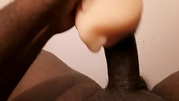 Cumshot in toy