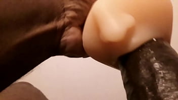 Cumshot in toy