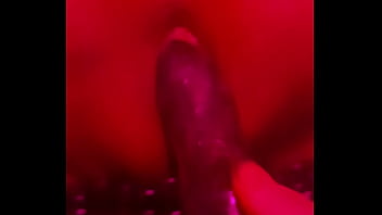 Pov bbw squirting on dildo