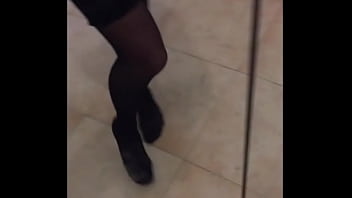 Pink haired babe masturbate pussy dildo and orgasm