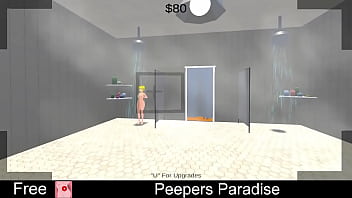 Peepers paradise free steam game bath hidden camera photographer