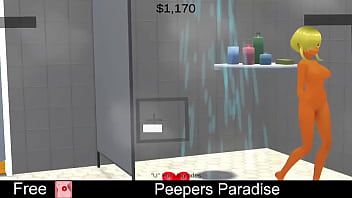 Peepers paradise free steam game bath hidden camera photographer