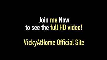 Assplay time chesty vicky vette takes herself to orgasm with vibrator