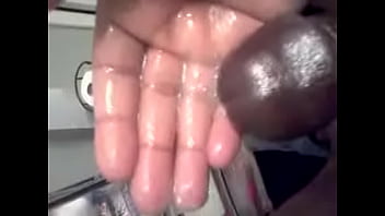 It was aching so i stroked it